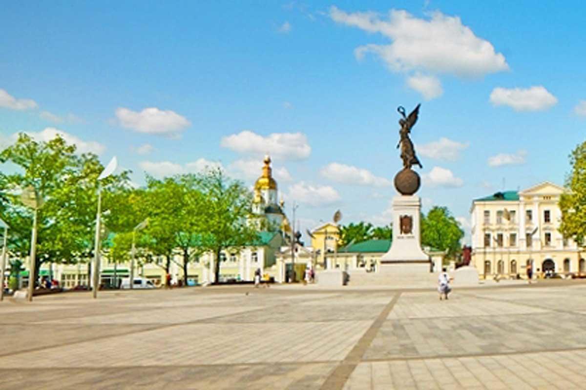 Modern Luxury Studio In The Center Of Kharkiv At Konstitutsii Square Luaran gambar